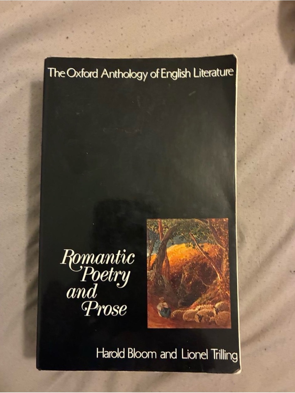 Romantic Poetry and Prose Wall Art - Black